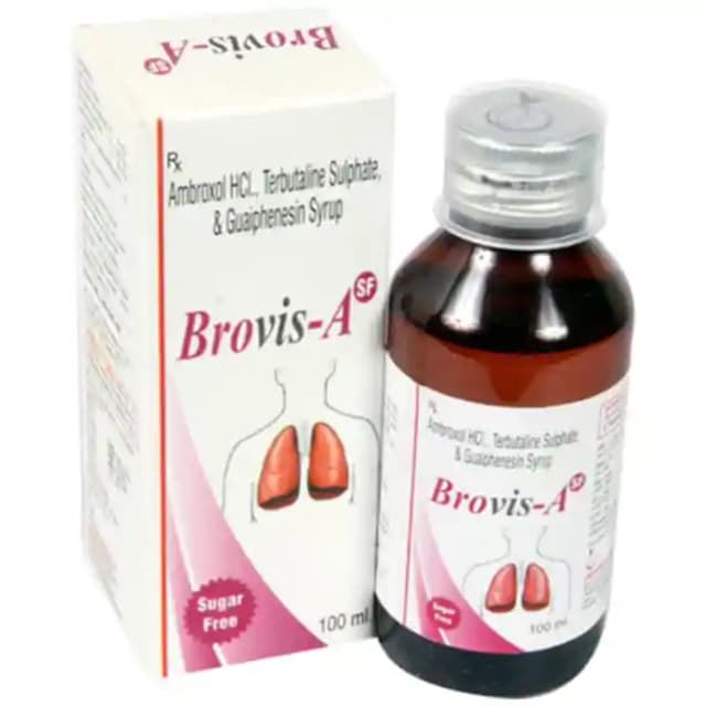 Brovis A SF Syrup Sugar Free (100 ml in 1 bottle)