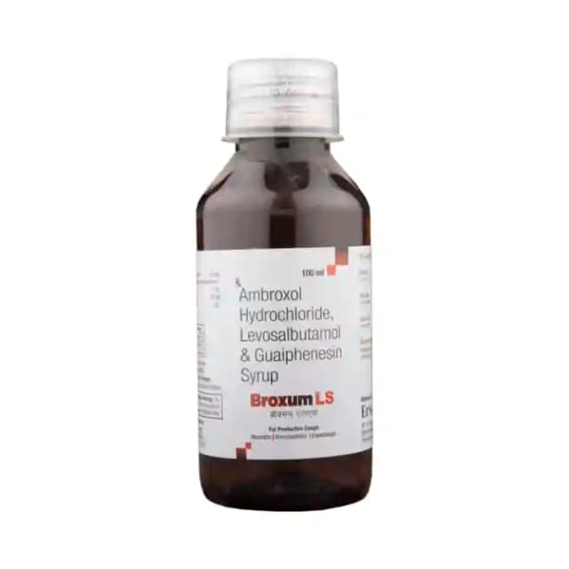 Broxum LS Syrup (100 ml in 1 bottle)