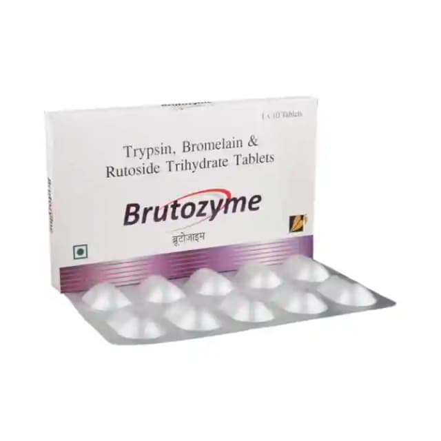 Brutozyme (1 Strip Of 10 tablets)