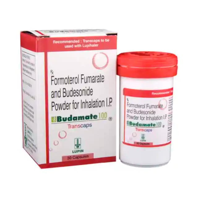Budamate 100 Transcaps (30 transcaps in 1 bottle)