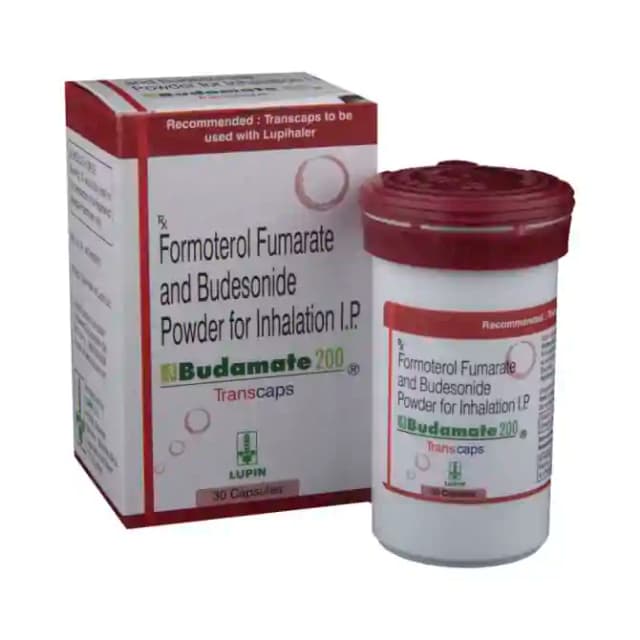 Budamate 200 Transcaps (30 capsules in 1 bottle)