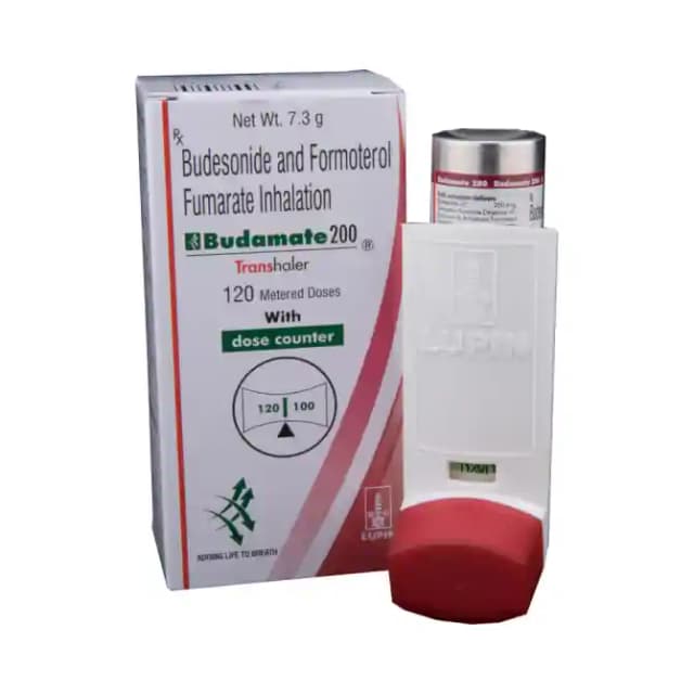 Budamate 200 Transhaler (120 MDI in 1 packet)