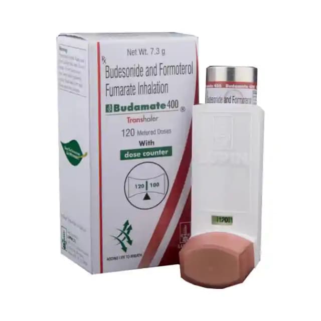 Budamate 400 Transhaler (120 MDI in 1 packet)