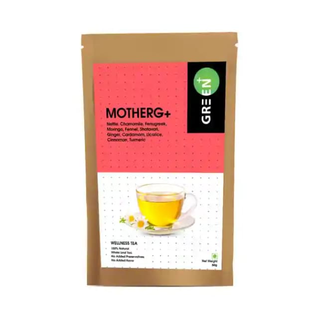 Budwhite Green+ MotherG+ Wellness Tea (1 Packet Of 50 gm Leaves)