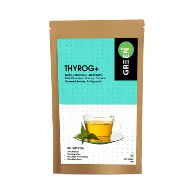 Budwhite Green+ ThyroG+ Wellness Tea (1 Packet Of 50 gm Leaves)