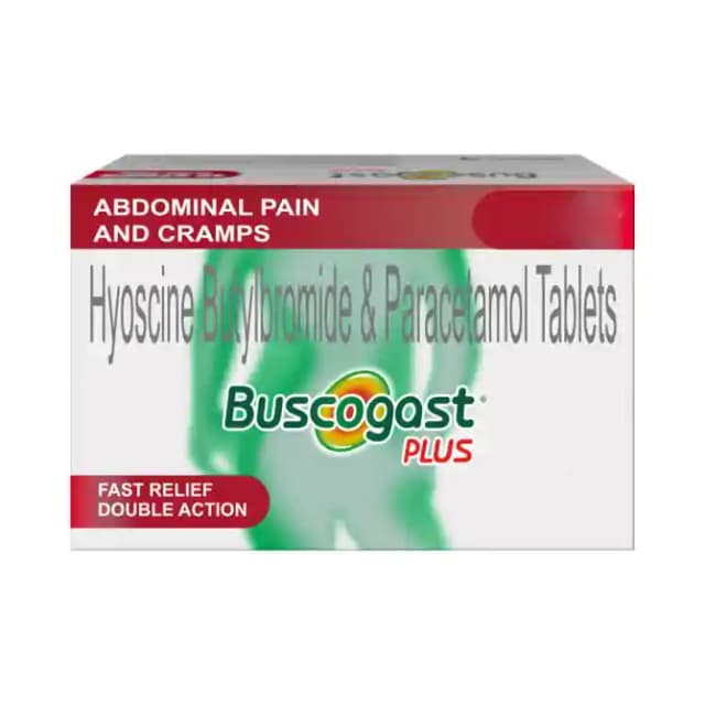 Buscogast Plus (1 Strip Of 10 tablets)