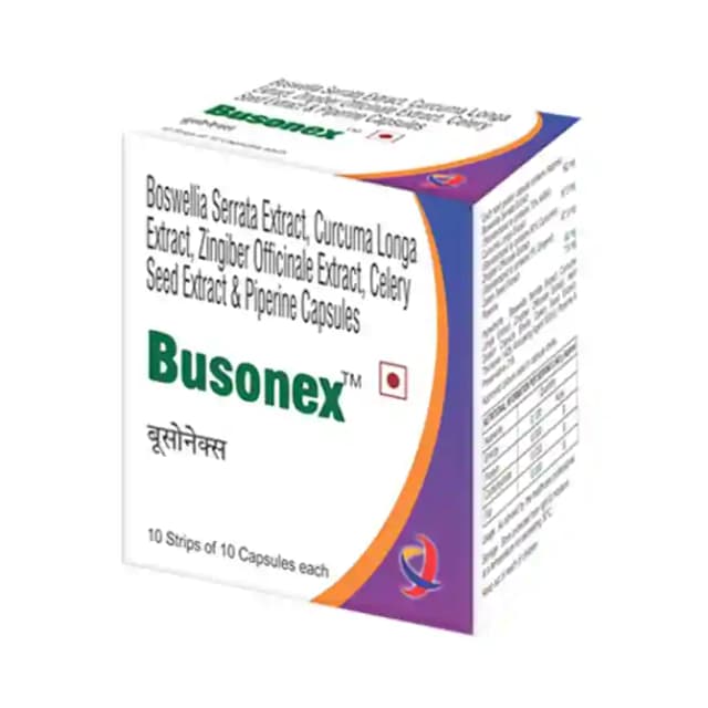 Busonex (1 Strip Of 10 capsules)