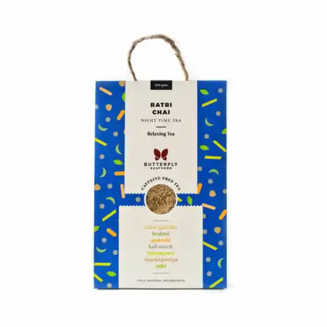 Butterfly Ayurveda Chai Ratri (1 Packet Of 100 gm Tea)