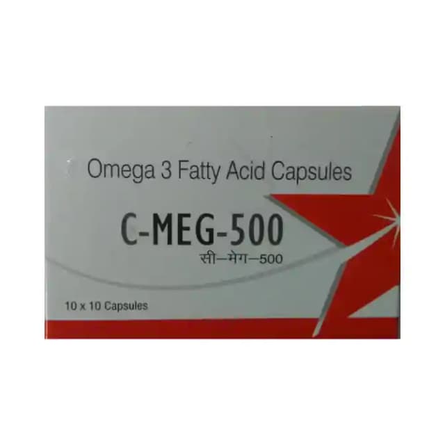 C Meg 500mg (1 Strip Of 10 capsules)