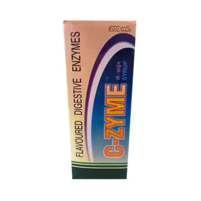 C Zyme Syrup (1 Bottle of 200 ml Syrup)