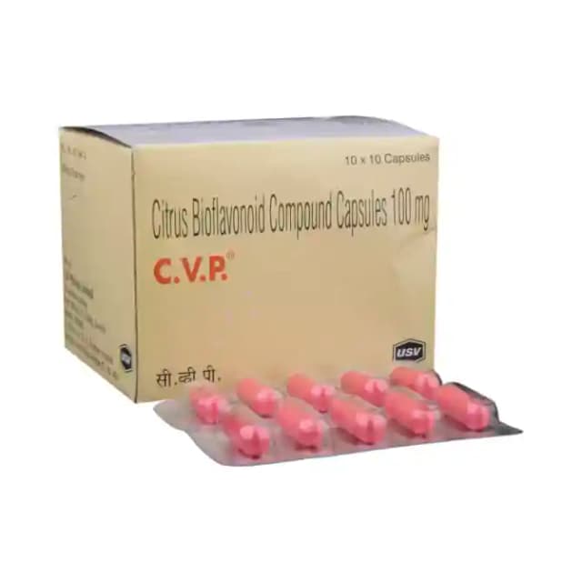 C.V.P. (1 Strip Of 10 capsules)
