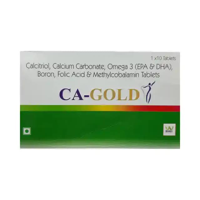 CA Gold (1 Strip Of 10 tablets)