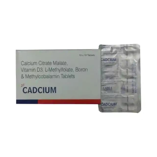 Cadcium Nu (10 tablets in 1 strip)