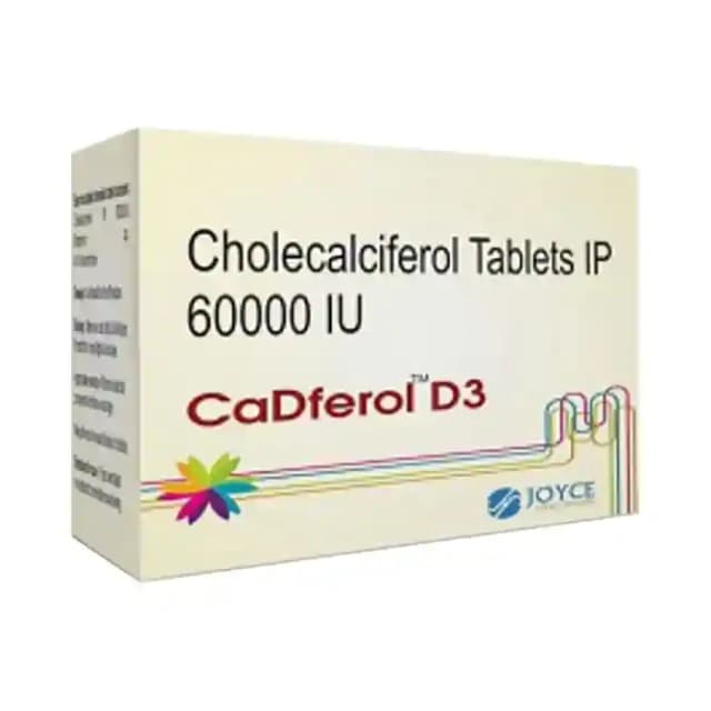 Cadferol D3 60K (1 Strip Of 4 tablets)
