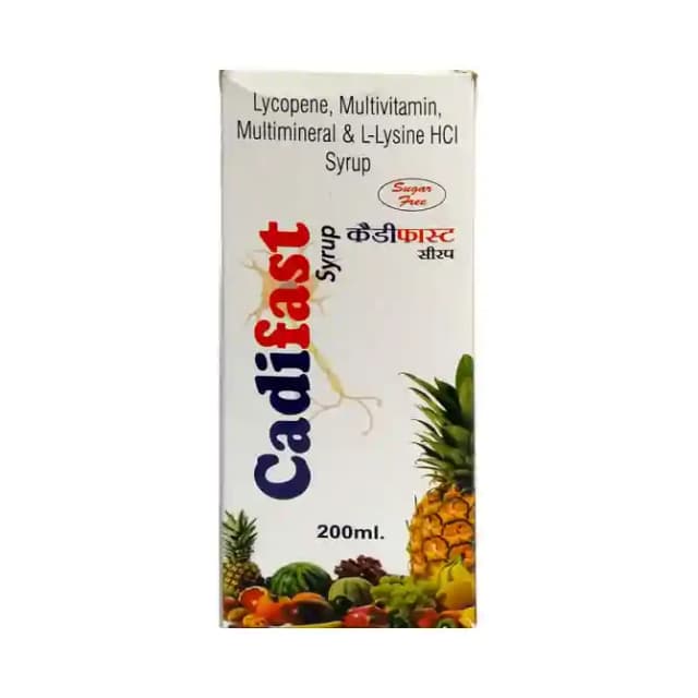 Cadifast Syrup (1 Bottle of 200 ml Syrup)