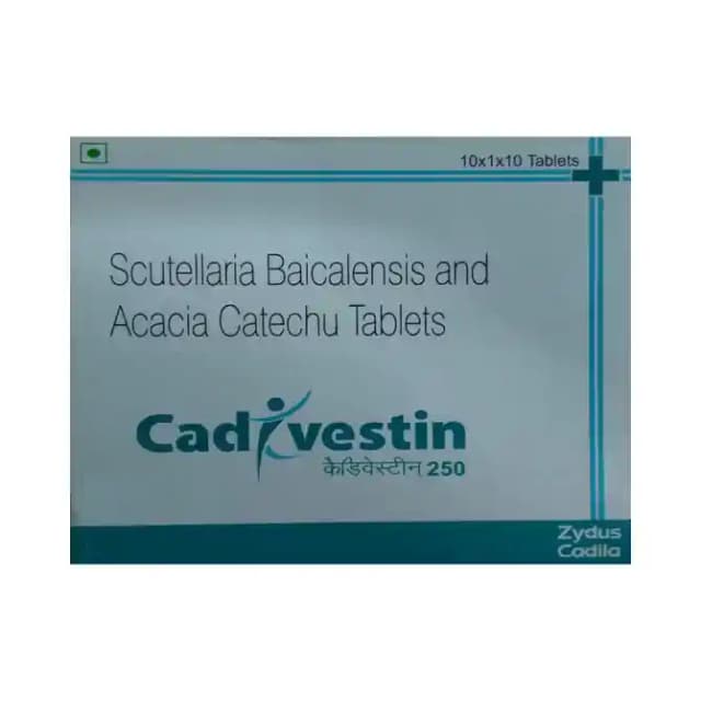 Cadivestin 250 (1 Strip Of 10 tablets)