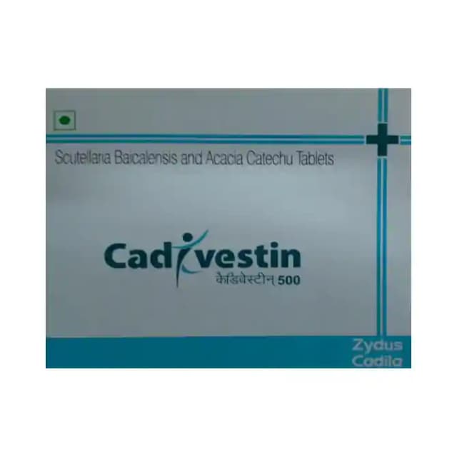 Cadivestin 500 (1 Strip Of 10 tablets)