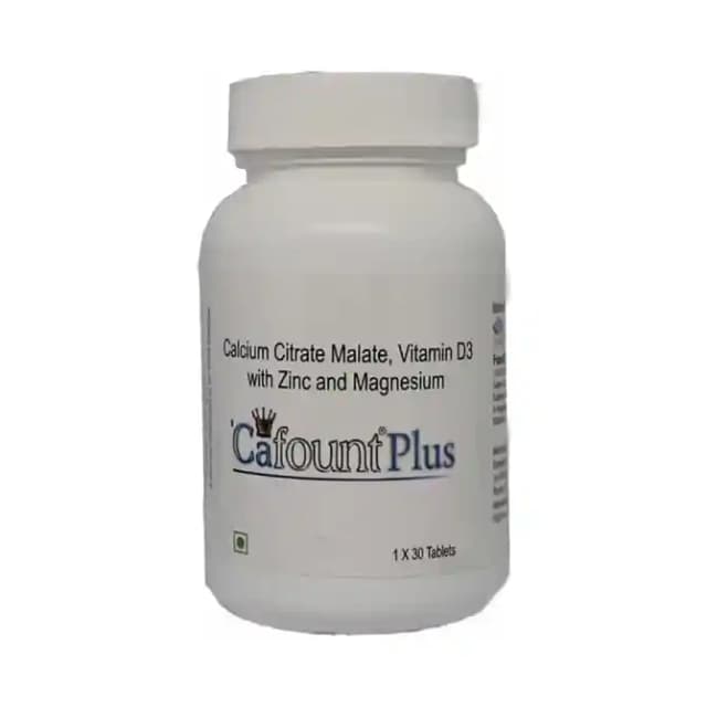 Cafount Plus (1 Bottle of 30 tablets)