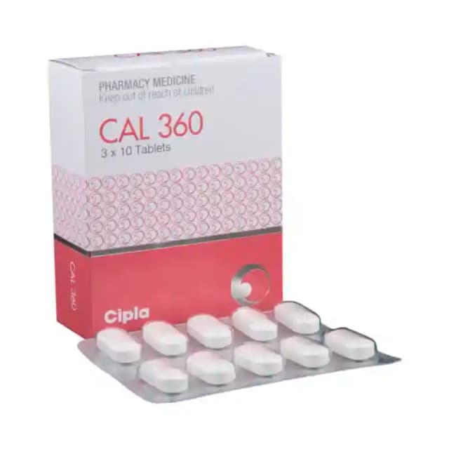 Cal 360 (10 tablets in 1 strip)