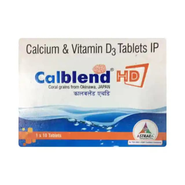 Calblend HD (1 Strip Of 10 tablets)