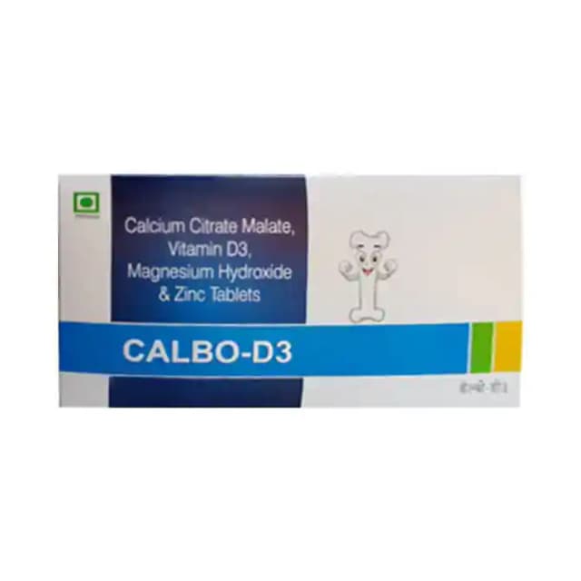 Calbo D3 (1 Strip Of 10 tablets)