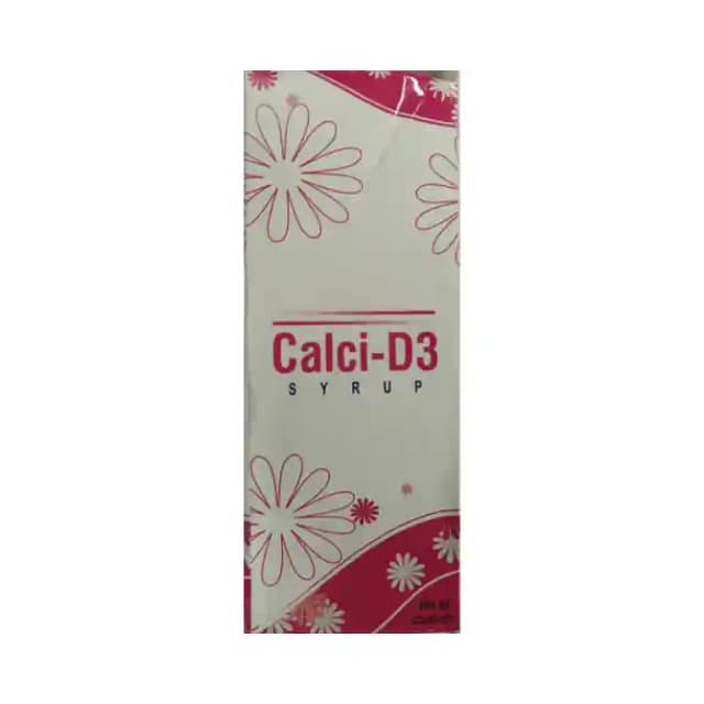 Calci D3 Syrup (1 Bottle of 200 ml Syrup)