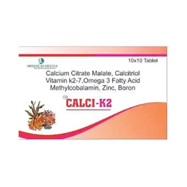 Calci K2 (1 Strip Of 10 tablets)