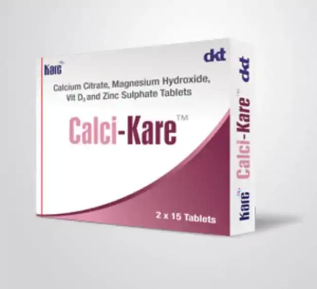 Calci Kare (1 Strip Of 15 tablets)