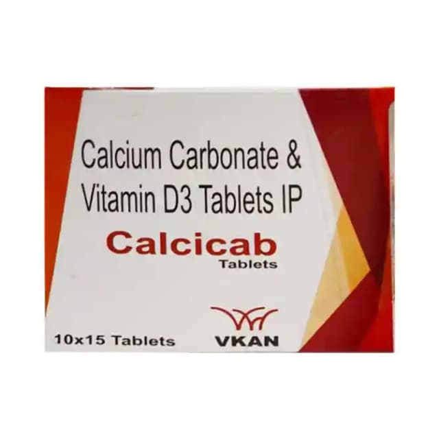 Calcicab (1 Strip Of 15 tablets)