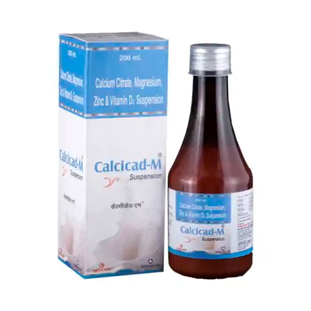 Calcicad M Suspension (1 Bottle of 200 ml Suspension)