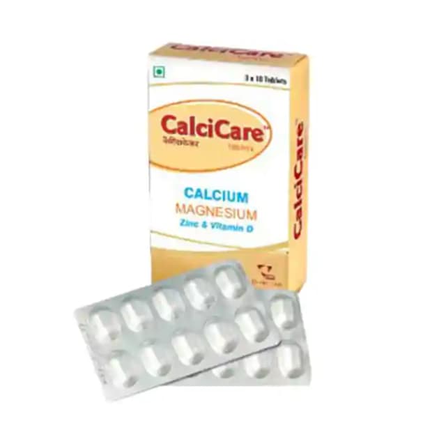 Calcicare (1 Strip Of 10 tablets)
