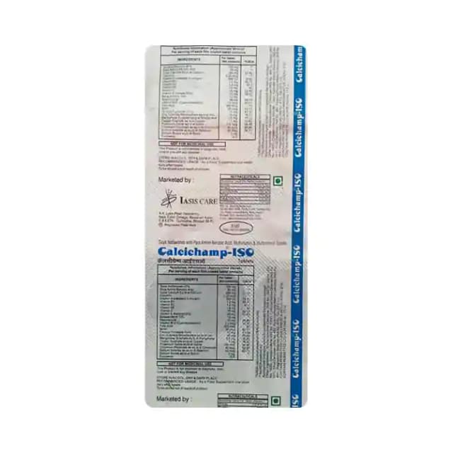 Calcichamp ISO (1 Strip Of 10 tablets)