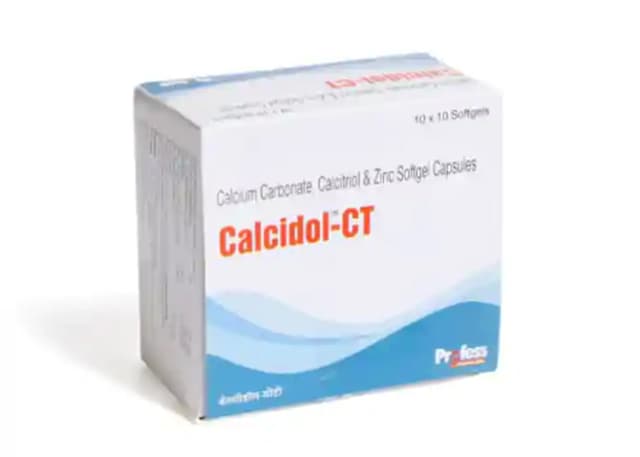 Calcidol CT (1 Strip Of 10 capsules)