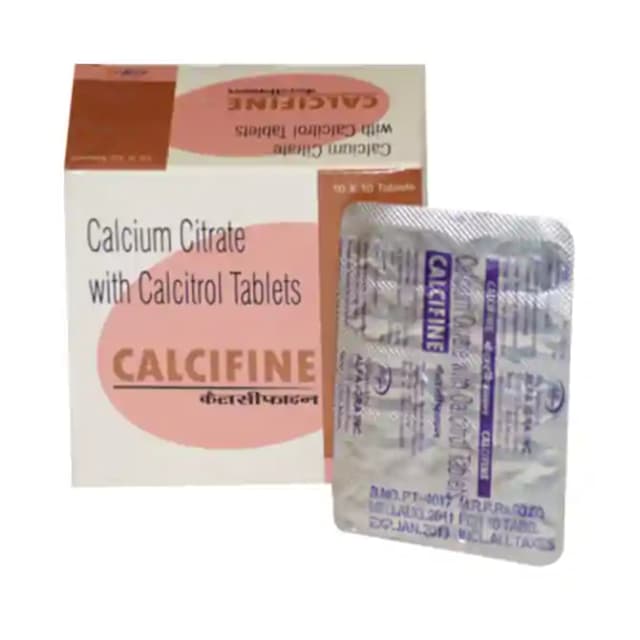 Calcifine (1 Strip Of 10 tablets)