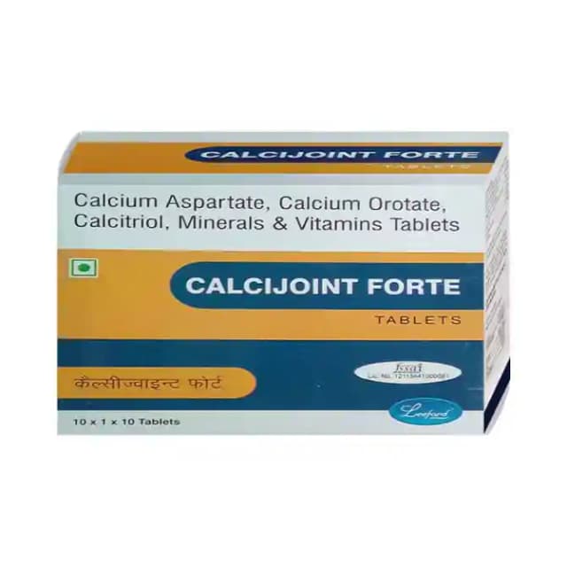 Calcijoint Forte (1 Strip Of 10 tablets)