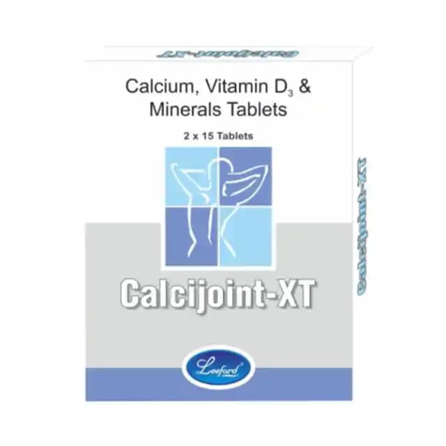 Calcijoint XT (1 Strip Of 15 tablets)