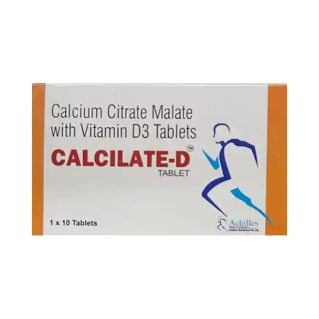 Calcilate D (1 Strip Of 10 tablets)
