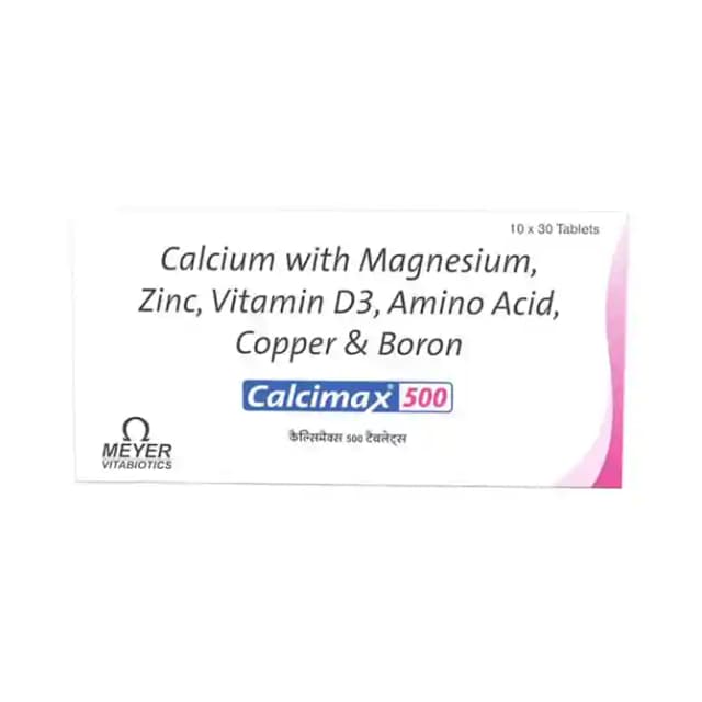 Calcimax 500 (30 Tablets in 1 strip)