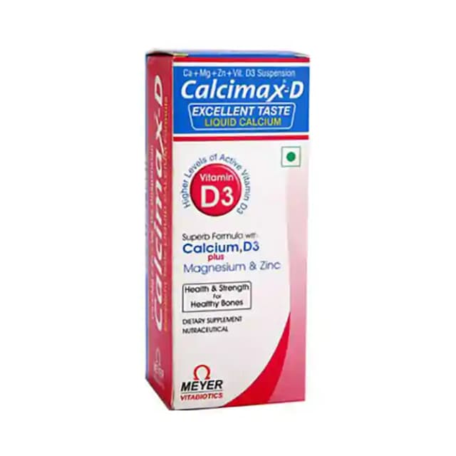 Calcimax D Suspension (1 Bottle of 200 ml Suspension)