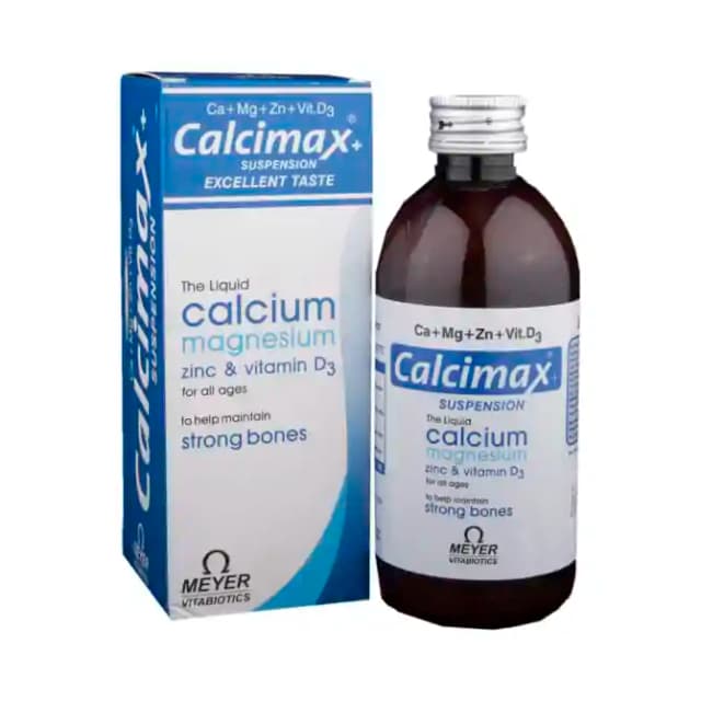 Calcimax Plus Suspension (1 Bottle of 200 ml Suspension)