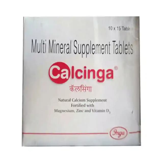 Calcinga (1 Strip Of 15 tablets)