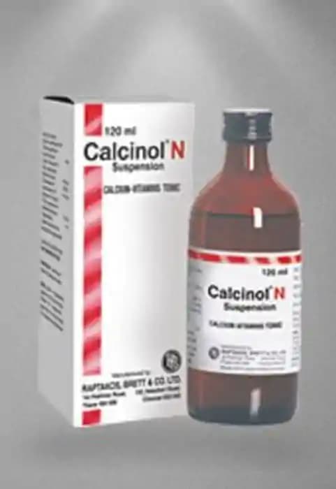 Calcinol N Suspension (1 Bottle of 120 ml Suspension)