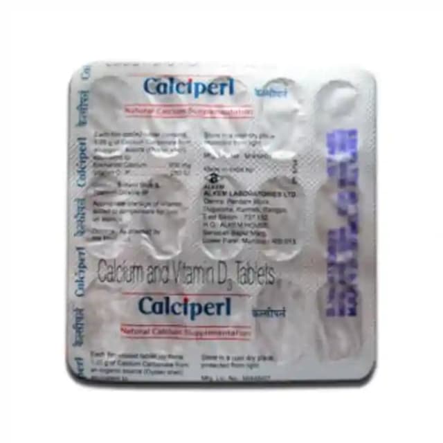 Calciperl (1 Strip Of 15 tablets)
