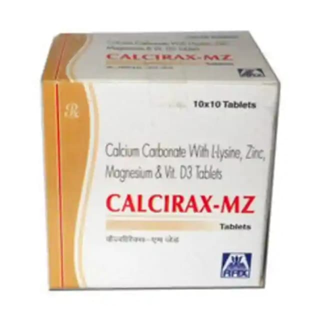 Calcirax MZ (1 Strip Of 10 tablets)