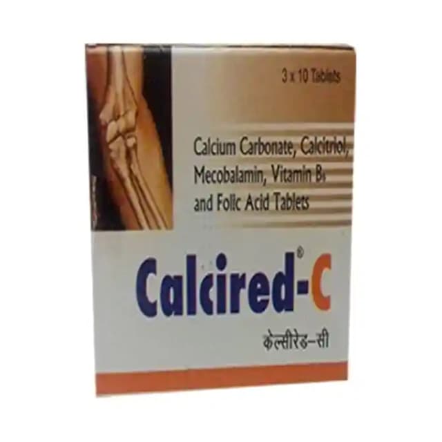 Calcired C (1 Strip Of 10 tablets)