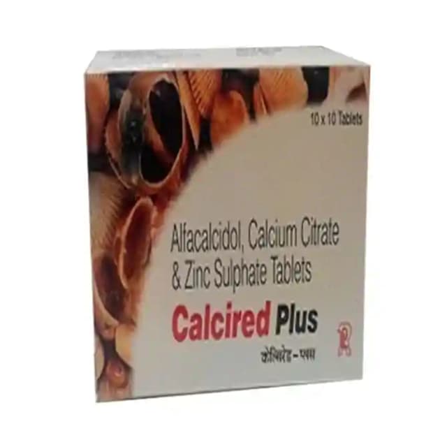 Calcired Plus (1 Strip Of 10 tablets)