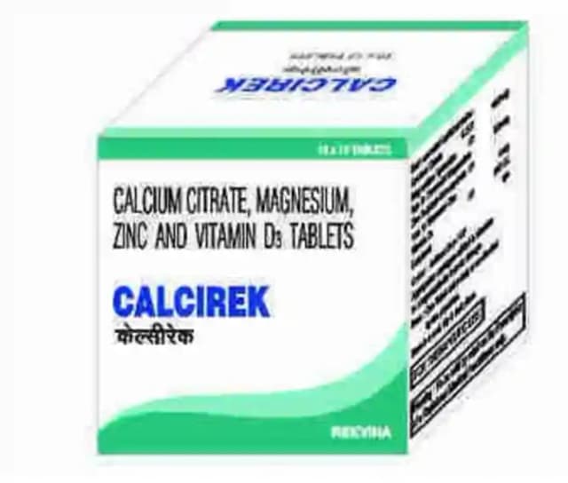 Calcirek (1 Strip Of 15 tablets)