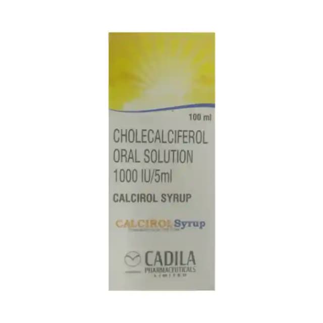 Calcirol Syrup (1 Bottle of 100 ml Syrup)