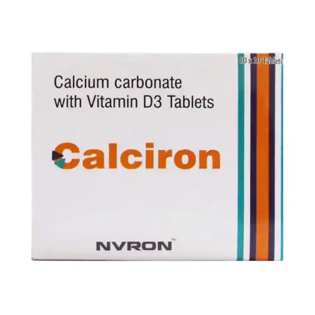 Calciron (1 Strip Of 10 tablets)