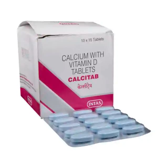Calcitab (15 tablets in 1 strip)